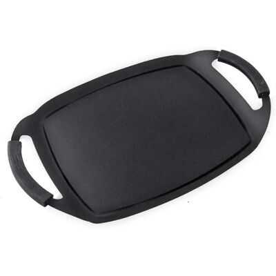 Parrilla de Aluminio Fundido Supreme - 38x28 cm - Negro Parrilla de Aluminio Fundido Supreme - 38x28 cm - Negro