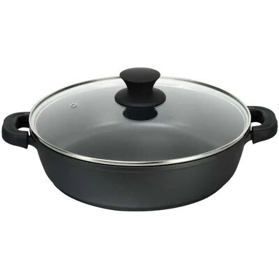 Supreme Cazuela Baja en Aluminio Fundido 24cm Negre Supreme Cazuela Baja en Aluminio Fundido 24cm Negre