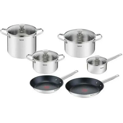 Tefal Juego De Ollas Cook Eat B922sa55 Inox One Size Tefal Juego De Ollas Cook Eat B922sa55 Inox One Size