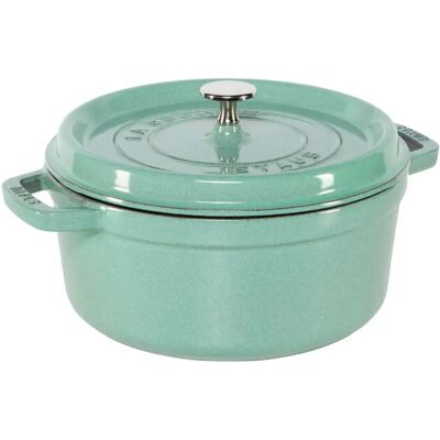 Staub Cacerola La Cocotte 24 Cm Green One Size Staub Cacerola La Cocotte 24 Cm Green One Size