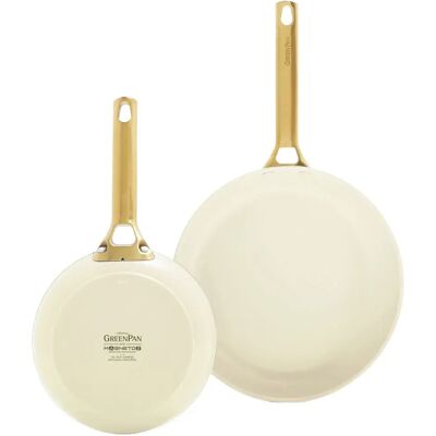 Greenpan Juego De Sartenes Padova Reserve 20+26 Cm Cream One Size Greenpan Juego De Sartenes Padova Reserve 20+26 Cm Cream One Size