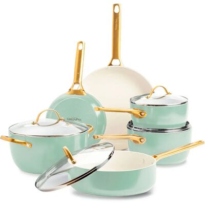 Greenpan Juego De Ollas Padova Reserve Green One Size Greenpan Juego De Ollas Padova Reserve Green One Size