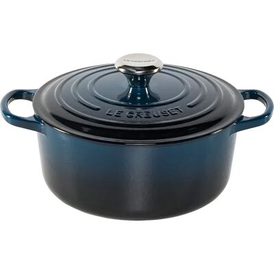 Le Creuset Cocotte Signature 24 Cm Navy Blue One Size Le Creuset Cocotte Signature 24 Cm Navy Blue One Size