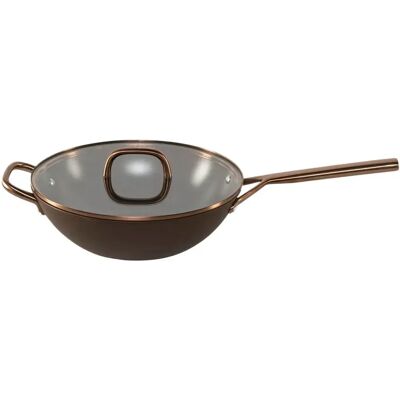 Zwilling Wok Milano 30 Cm Brown / Transparent One Size Zwilling Wok Milano 30 Cm Brown / Transparent One Size