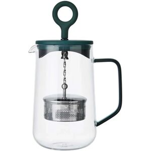 Tetera Gyro Spinfuser de La Cafetière, Verde, 4 Tazas, Vidrio de Borosilicato Resistente al Calor Tetera Gyro Spinfuser de La Cafetière, Verde, 4 Tazas, Vidrio de Borosilicato Resistente al Calor