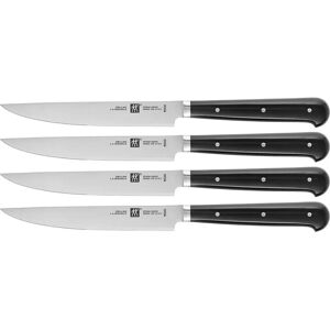 Zwilling Cuchillo De Sierra Para Trinchar Carne 12 Cm 4 Unidades Black / Stainless Steel One Size Zwilling Cuchillo De Sierra Para Trinchar Carne 12 Cm 4 Unidades Black / Stainless Steel One Size