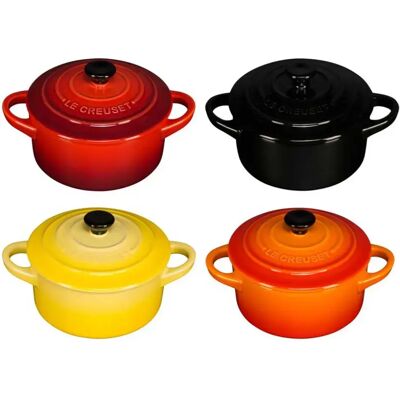 Le Creuset Juego De Ollas Stoneware 10x5 Cm 4 Unidades Volcanic One Size Le Creuset Juego De Ollas Stoneware 10x5 Cm 4 Unidades Volcanic One Size