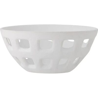 Bloomingville Cuenco Foligno Deco White One Size Bloomingville Cuenco Foligno Deco White One Size
