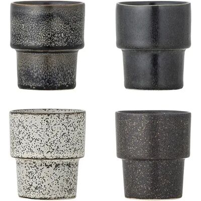 Bloomingville Taza Ewan Espresso 4 Unidades Brown One Size Bloomingville Taza Ewan Espresso 4 Unidades Brown One Size