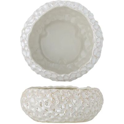 Bloomingville Cuenco Lowen White One Size Bloomingville Cuenco Lowen White One Size