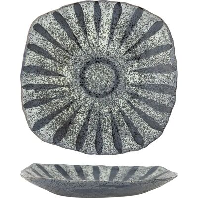 Creative Plato De Servir De Madera Ramie Serving Plate-stoneware Grey One Size Creative Plato De Servir De Madera Ramie Serving Plate-stoneware Grey One Size