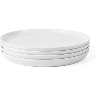 Set de platos de cena Rosendahl Grand Cru - 25cm, Blanco, 4 piezas Set de platos de cena Rosendahl Grand Cru - 25cm, Blanco, 4 piezas