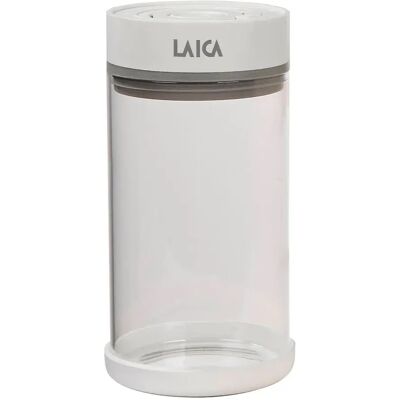Laica Tarro De Vidrio Automatic 1.2l Glass One Size Laica Tarro De Vidrio Automatic 1.2l Glass One Size