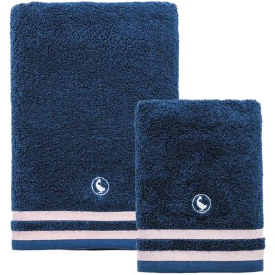 El Ganso Juego De Toallas Bath + Hands 2 Unidades Blue One Size El Ganso Juego De Toallas Bath + Hands 2 Unidades Blue One Size