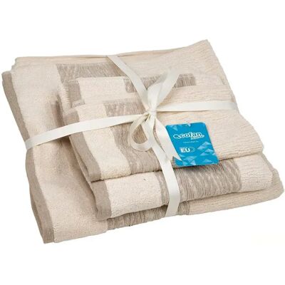 Cofan Juego De Toallas Alma 3 Unidades Nature One Size Cofan Juego De Toallas Alma 3 Unidades Nature One Size