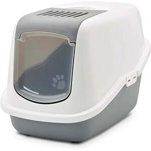 Savic Caja De Arena Para Gatos Wc Nestor Grey One Size Savic Caja De Arena Para Gatos Wc Nestor Grey One Size