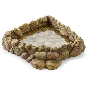 Exo Terra Bebedero Esquinero Extra Grande Brown 25 x 24 x 6.5 cm Exo Terra Bebedero Esquinero Extra Grande Brown 25 x 24 x 6.5 cm