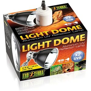 Exo Terra Portalámparas Para Reflector Light Dome Black 14 cm Exo Terra Portalámparas Para Reflector Light Dome Black 14 cm