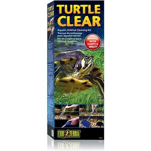 Exo Terra Kit De Limpieza De Hábitat Acuático Tortuga Clear Blue One Size Exo Terra Kit De Limpieza De Hábitat Acuático Tortuga Clear Blue One Size