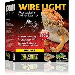 Exo Terra Portalámparas De Cable Silver 150W Exo Terra Portalámparas De Cable Silver 150W