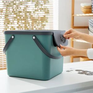 Rotho Contenedor De Clasificación De Residuos Albula 40l Green One Size Rotho Contenedor De Clasificación De Residuos Albula 40l Green One Size