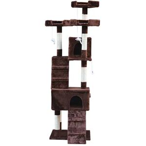 Gloria Árbol Para Gatos Nilo Brown 50 x 50 x 170 cm Gloria Árbol Para Gatos Nilo Brown 50 x 50 x 170 cm