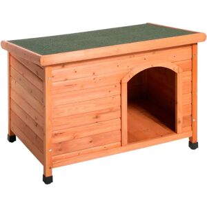 Flamingo Casa Para Perros Classic Tejado Plano Brown 86 x 58 x 58 cm Flamingo Casa Para Perros Classic Tejado Plano Brown 86 x 58 x 58 cm