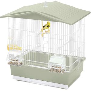 Imac Jaula Para Pájaros Tiffany 42x26x42 Cm White / Green One Size Imac Jaula Para Pájaros Tiffany 42x26x42 Cm White / Green One Size