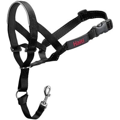 Company of Animals Halti Black Kopfgeschirr - Arnés y Correa para Perro Company of Animals Halti Black Kopfgeschirr - Arnés y Correa para Perro