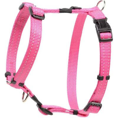 Rogz - Utility Classic Reflective Harness - Rosa - S Rogz - Utility Classic Reflective Harness - Rosa - S