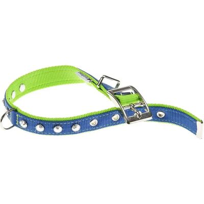 FERPLAST Collar Perro Dual Cf25 45 Azul Verde - Collar para Perro FERPLAST Collar Perro Dual Cf25 45 Azul Verde - Collar para Perro