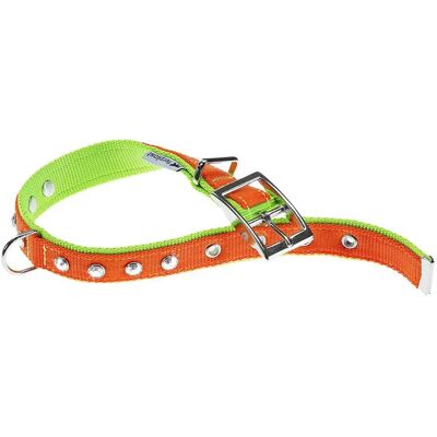 Collar para perros FERPLAST Dual 25mm 45cm - Nylon, Strass, Ajustable Collar para perros FERPLAST Dual 25mm 45cm - Nylon, Strass, Ajustable