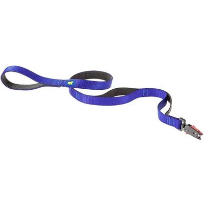 Ferplast - Correa Dual Matic G25 120 - Negro Azul - Leash Ferplast - Correa Dual Matic G25 120 - Negro Azul - Leash