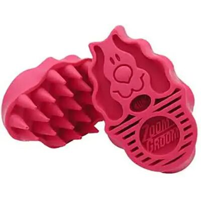 Cepillo para Perros KONG ZoomGroom - Rojo para Perros Grandes - Cuidado y Champú Cepillo para Perros KONG ZoomGroom - Rojo para Perros Grandes - Cuidado y Champú