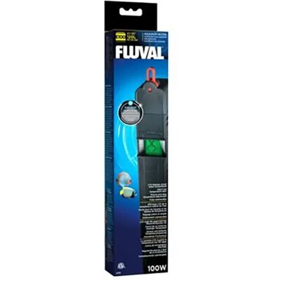 Fluval Calentador De Acuario E 100w Black One Size Fluval Calentador De Acuario E 100w Black One Size