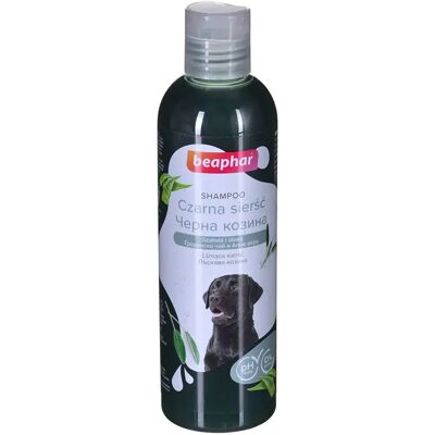 Beaphar Black Coat - Champú para perros - 250Ml - Cuidado del pelo Beaphar Black Coat - Champú para perros - 250Ml - Cuidado del pelo