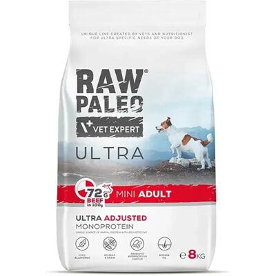 VetExpert Raw Paleo Ultra Carne de Res Mini Adulto - Comida para perros VetExpert Raw Paleo Ultra Carne de Res Mini Adulto - Comida para perros