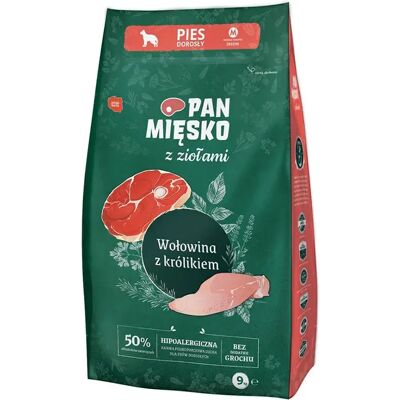 Pan Miesko Hierbas Carne de Res y Conejo Comida para Perros - Alimento para perros Pan Miesko Hierbas Carne de Res y Conejo Comida para Perros - Alimento para perros