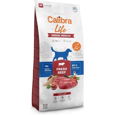 Comida para perros senior de raza mediana Calibra - Res, 12kg Comida para perros senior de raza mediana Calibra - Res, 12kg