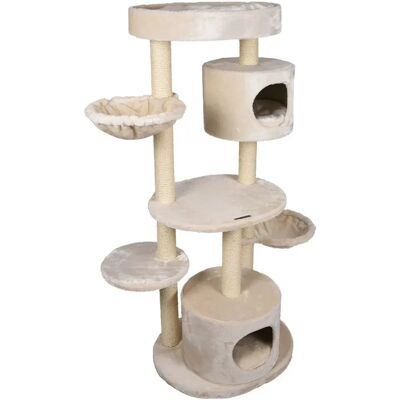 Flamingo Árbol Para Gatos Inga Beige 103 x 50 x 142 cm Flamingo Árbol Para Gatos Inga Beige 103 x 50 x 142 cm