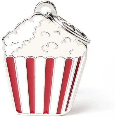 My Family Medalla Food Pop Corn - Personalización con nombre o teléfono My Family Medalla Food Pop Corn - Personalización con nombre o teléfono
