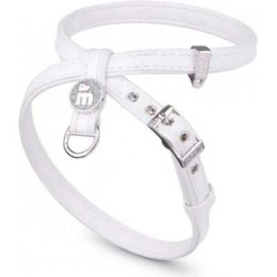 Correa para perros MyFamily Saint Tropez de cuero sintético XS - Collar y Etiqueta Correa para perros MyFamily Saint Tropez de cuero sintético XS - Collar y Etiqueta