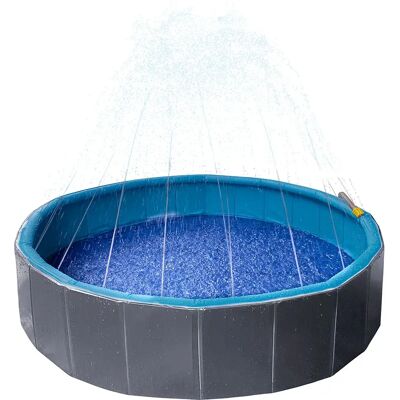 Flamingo Piscina Para Perros Sprinkle Grey / Blue 160 x 30 cm Flamingo Piscina Para Perros Sprinkle Grey / Blue 160 x 30 cm