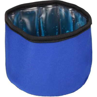 Cuenco para perros Flamingo Fresk - Refrigerado, 16x10cm, Azul Cuenco para perros Flamingo Fresk - Refrigerado, 16x10cm, Azul