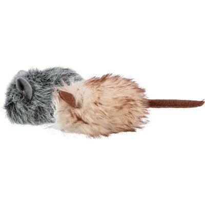 Trixie Modelo 9cm Ratón de felpa con hierba gatera - Juguete para gatos Trixie Modelo 9cm Ratón de felpa con hierba gatera - Juguete para gatos
