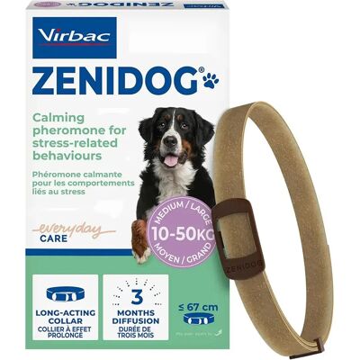 Collar Calmante Zenidog - Collar para perros medianos y grandes - 10-50kg Collar Calmante Zenidog - Collar para perros medianos y grandes - 10-50kg