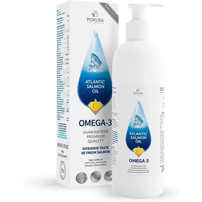 Aceite de Salmón Atlántico Nikos - Omega 3 para Mascotas - 300ml Aceite de Salmón Atlántico Nikos - Omega 3 para Mascotas - 300ml