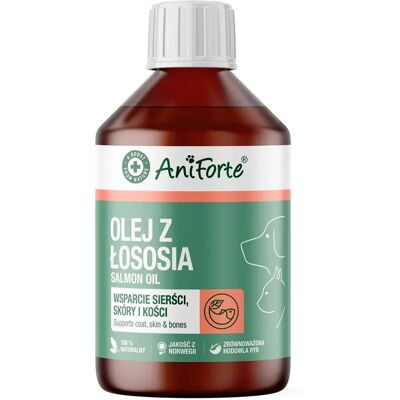 AniForte Aceite de Salmón 250 ml - Suplemento para mascotas AniForte Aceite de Salmón 250 ml - Suplemento para mascotas