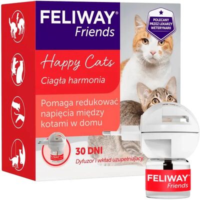 Difusor FELIWAY para armonía entre gatos - Comportamiento felino Difusor FELIWAY para armonía entre gatos - Comportamiento felino