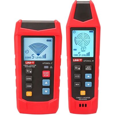 Uni-t Detector De Cables Ut25cl Red / Grey One Size Uni-t Detector De Cables Ut25cl Red / Grey One Size